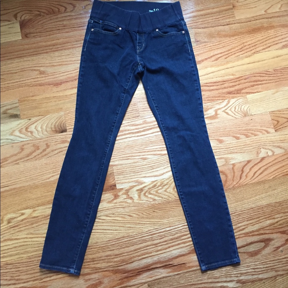 Maternity jeans 2 pairs (gap and old navy) 8 Long